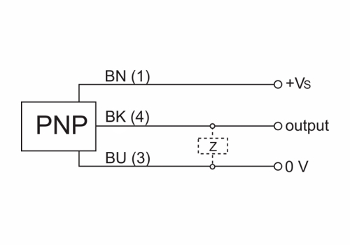 IFRM 04P15B1/L 電感式接近開關(guān)的接線圖